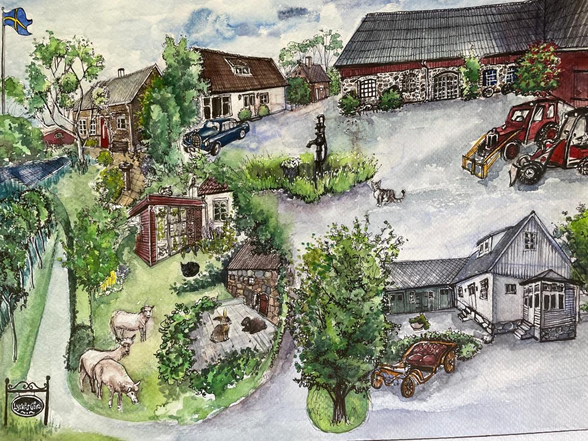 Lyckas Gards Gaestboende Höganäs Exteriér fotografie
